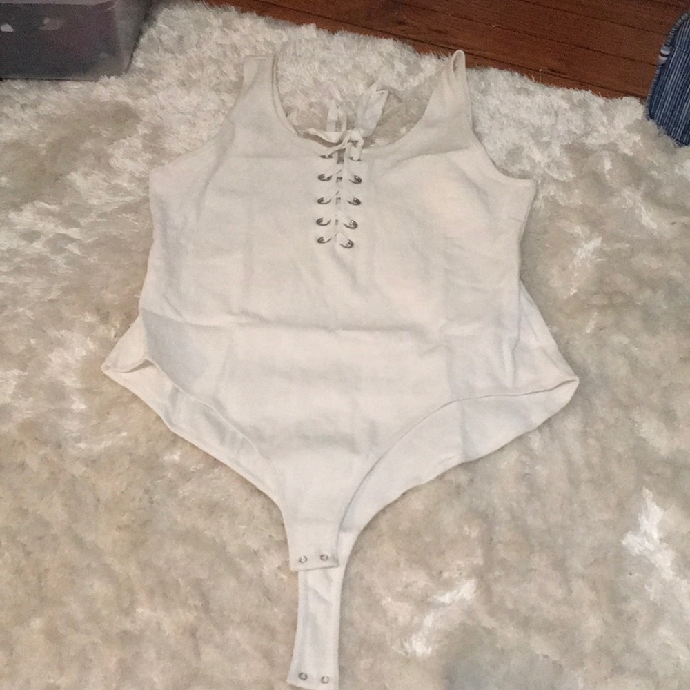 White body suit - never worn